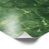 Water over Sea Grass II (Blue and Green)写真 フォトプリント (角)