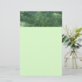 Water over Sea Grass II (Blue and Green)写真 便箋 (スタンド正面)