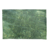 Water over Sea Grass II (Blue and Green)写真 枕カバー (正面)