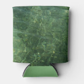 Water over Sea Grass II (Blue and Green)写真 缶クーラー (正面)