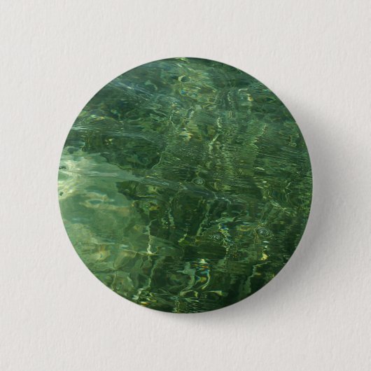 Water over Sea Grass II (Blue and Green)写真 缶バッジ (正面)