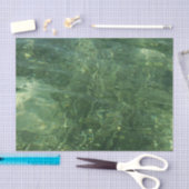 Water over Sea Grass II (Blue and Green)写真 薄葉紙 (クラフト)