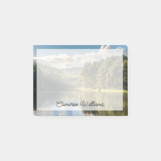 Water | Pang Oung Lake & Pine Forest Thailand ポストイット (正面)