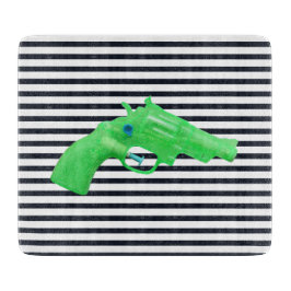 Water pistol toy Wasserpistole Spielzeug photo art カッティングボード