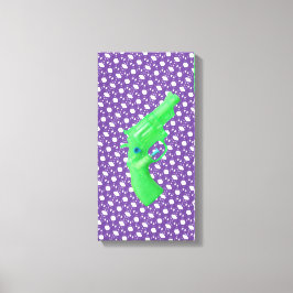 Water pistol toy Wasserpistole Spielzeug photo art キャンバスプリント