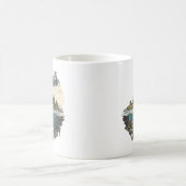 Water Pollution，Industrial Pollution コーヒーマグカップ (中央)