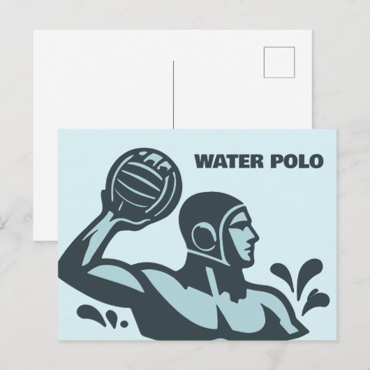 Water Polo ポストカード (正面/裏面)