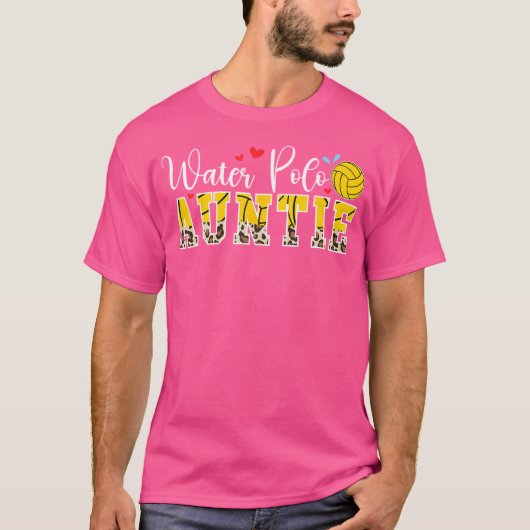 Water Polo Auntie Water Polo Aunt Of A Water Polo  Tシャツ (正面)