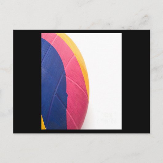 Water Polo Ball Swimming Compete Athlete ポストカード (正面)