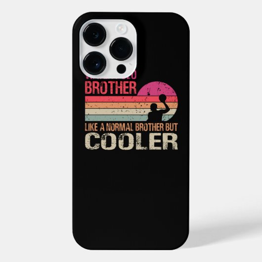 Water Polo Brother Like A Normal Brother But Coole iPhoneケース (裏面)