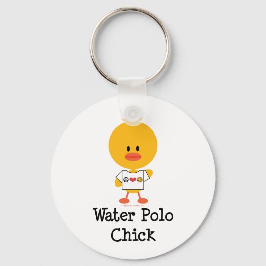 Water Polo Chick Key Chain キーホルダー (正面)