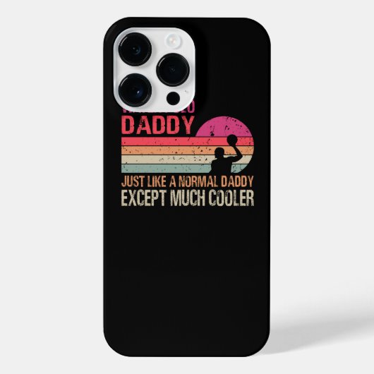 Water Polo Daddy Just Like A Normal Daddy Except M iPhoneケース (裏面)