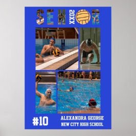 Water Polo Graduation Senior Night ポスター