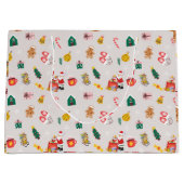 Water Polo Holiday Gift Bag ラージペーパーバッグ (正面)