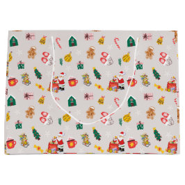 Water Polo Holiday Gift Bag ラージペーパーバッグ