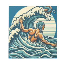 Water-polo Player Notepad ノートパッド
