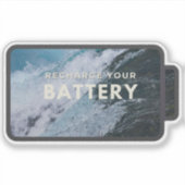 Water Recharge Sticker シール (正面)