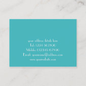 Water Ripples名刺 名刺 (裏面)