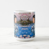 "Water’s Digital Dream" – A Digital Portrait       コーヒーマグカップ (中央)