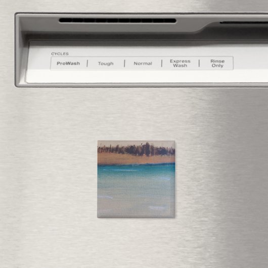 water scene painting magnet by jamie マグネット (インサイチュ (食洗機))