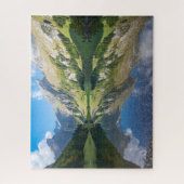 Water | Seealpsee Lake  Swiss Alps Switzerland ジグソーパズル (縦)