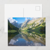 Water | Seealpsee Lake Swiss Alps Switzerland ポストカード (正面/裏面)