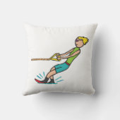 Water Skiing クッション (裏面)