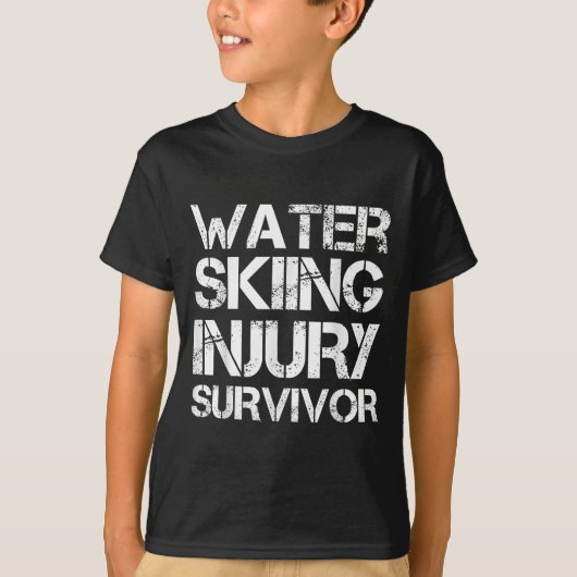 Water Skiing Is Importanter - Education Water Ski  Tシャツ (正面)