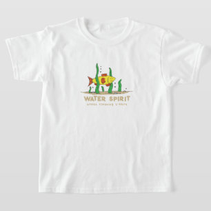 Water Spriti -海クリーニングTシャツ Tシャツ