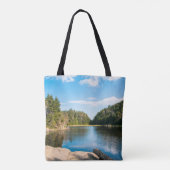 Water | Spruce Lake Quebec, Canada トートバッグ (裏面)
