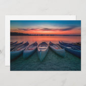 Water | St. Louis Missouri Bay サンキューカード (正面/裏面)