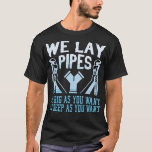 Water Supply Pipelifter Drainage Sink Faucet Fi bo Tシャツ