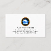 Water Surface Home Plumbing Repair 名刺 (裏面)