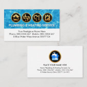 Water Surface Home Plumbing Repair 名刺 (正面/裏面)