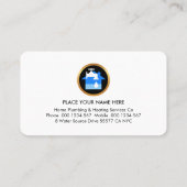 Water Surface Special Plumber Signage 名刺 (裏面)