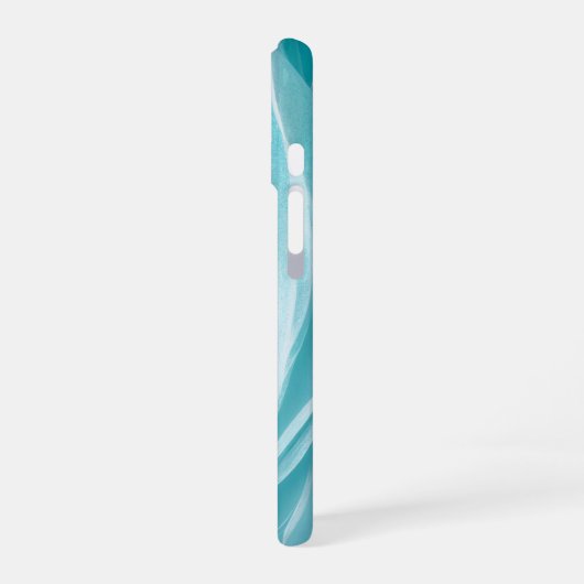 Water Texture Phone Case iPhone 16ケース (左側面)