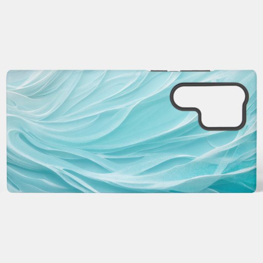 Water Texture Phone Case Samsung Galaxyケース (裏面横)