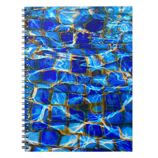 Water Tile Notebook  ノートブック (正面)