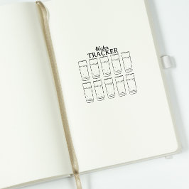 Water Tracker、Journal ラバースタンプ