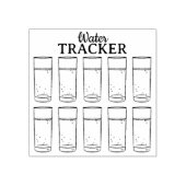 Water Tracker、Journal ラバースタンプ (インプリント)