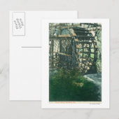 Water WheelRedding、CAのビュー ポストカード (正面/裏面)