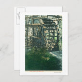 Water WheelRedding、CAのビュー ポストカード (正面/裏面)