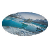 Water | Winter Jasper National Park, Canada カッティングボード (角)