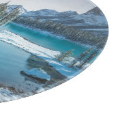 Water | Winter Jasper National Park, Canada カッティングボード (角)