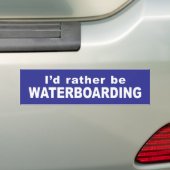 Waterboardのバンパーステッカー バンパーステッカー (車上)