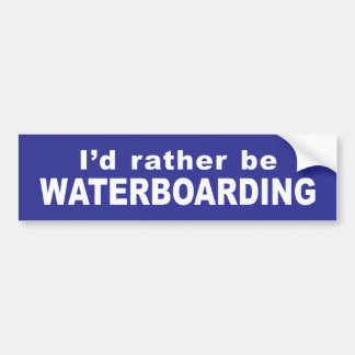 Waterboardのバンパーステッカー バンパーステッカー