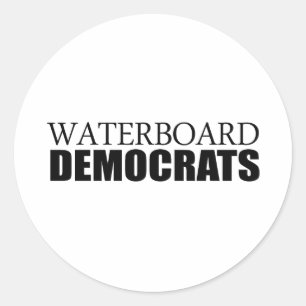 Waterboard民主党員 ラウンドシール