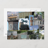 Waterbury CT生まれで発生 ポストカード (正面/裏面)