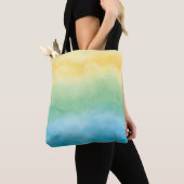 Watercolor トートバッグ (クローズアップ)