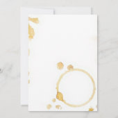 watercolor a berry sweet baby is brewing apple 招待状 (裏面)